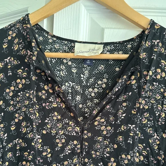 Universal Thread Floral Black Dress - Picture 11 of 13